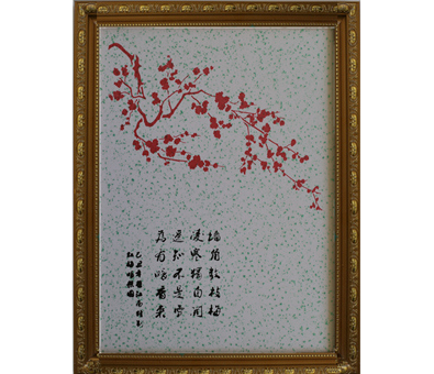 啄木鳥3D彩粒漆-印花系列